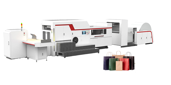 fully automatic square bottom paper bag machine
